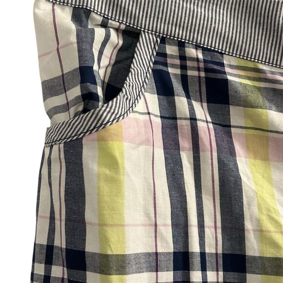 Tommy Hilfiger Womens Plaid Pajama Pants Multicolor Pink Yellow Size L - Picture 5 of 13